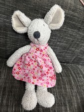 Jellycat jelly kitten Molly Mouse Floral dress Friends Soft Toy Plush 9” Retired