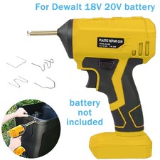 Cordless Plastic Welder Soldering Car Bumper Repair Welding Gun For Dewalt 18V