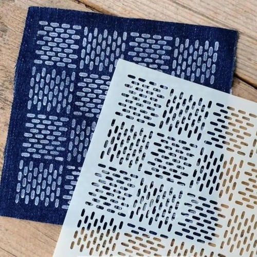 Reusable sashiko embroidery - reusable,