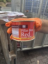 SDMAX 151 Pillar Box Red Paint High Gloss Home Interior Wood Metal 180ml 