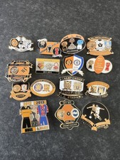 SET  2 Collection Of 15 Hull City match badges various seasons Football Badges