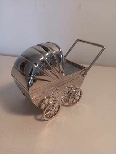 Vintage silver plated baby - vintage,