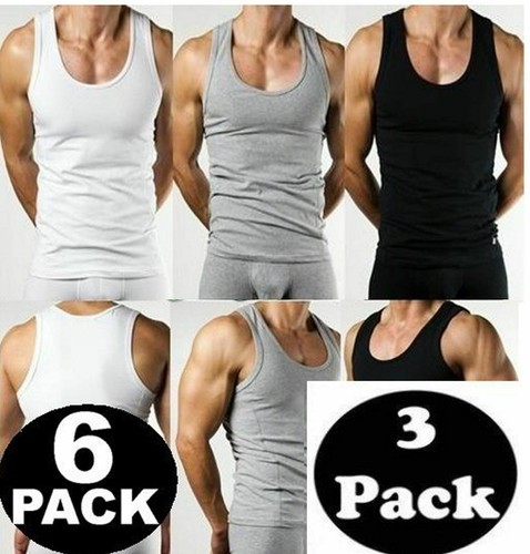 Mens plain vest 100 cotton - mens, 100%