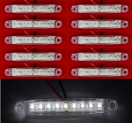 Leds white 24v - 24v, front