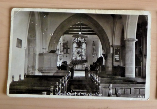 Postcard kirkby overblow - kirkby,