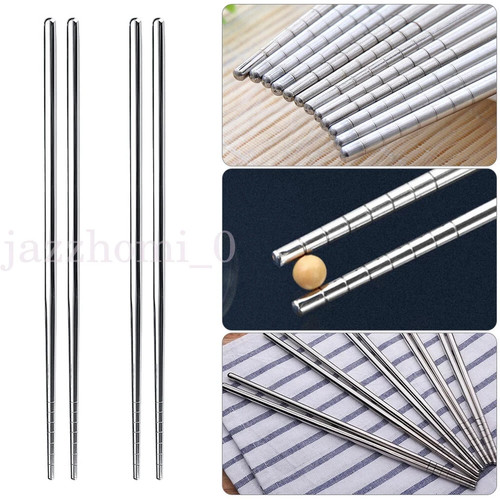 Stainless steel chopsticks - stainless,