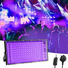 200W 144LED UV Stage Blacklight Ultraviolet Light Halloween Disco Party Lighting