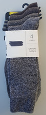 MENS SOCKS 4 Pack Casual Thick