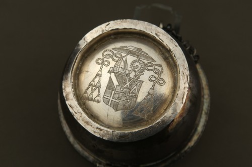 Rare antique silver bishop - rare,