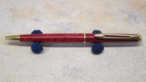 Waterman hemisphere red marble - red,