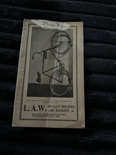 Vintage bicycle l a w - vintage,