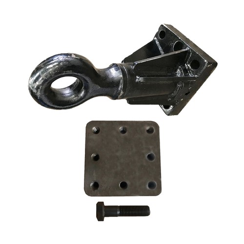 Tractor trailer tow hitch - tractor, ring