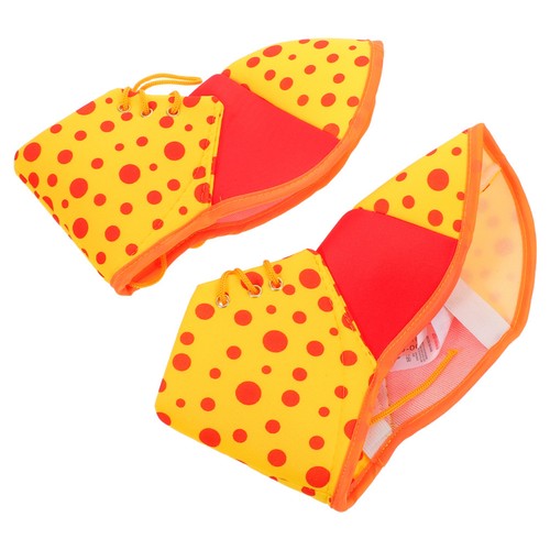 Pair cosplay clown shoes - shoes, red