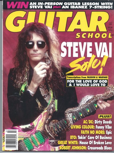 Guitar school magazine july - guitar,
