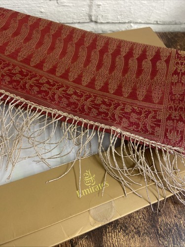Emirates airlines red gold - airlines,