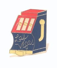 One Armed Bandit Pin Badge