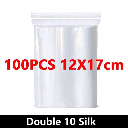 100 small clear plastic - clear, bags