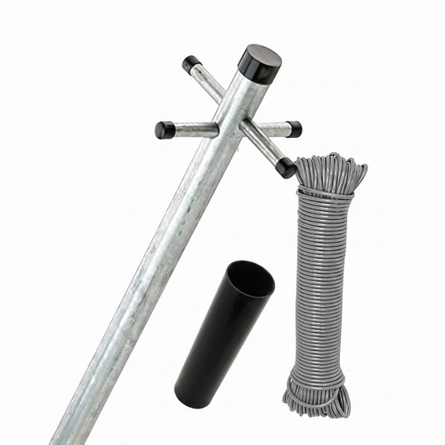 Galvanized washing line - washing,