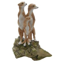Meerkat Family Ornament Statue