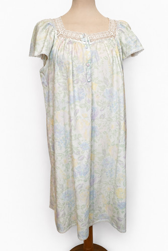 Vintage pastel floral - pastel, nylon