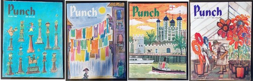 Vintage punch magazine - vintage,