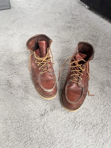 Red wing moc 5 - wing, 7.5