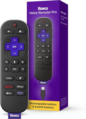 Roku voice remote pro - remote,