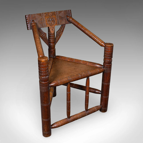Antique old saxon armchair - antique,