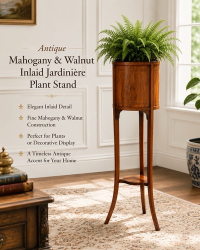 Large rare antique mahogany - antique,