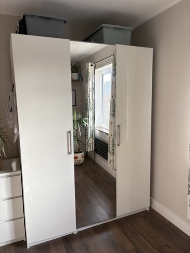 Ikea pax white - ikea, triple