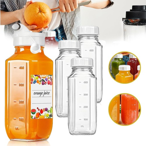 Glass juice bottles - glass,