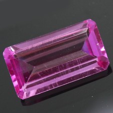 Natural 13.65 Ct Certified UTAH Red Beryl Bixbite 19x11 MM Emerald AAA+ Gemstone