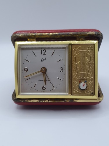Vintage coral musical alarm - musical,