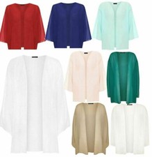 Women Ladies Plain Chiffon