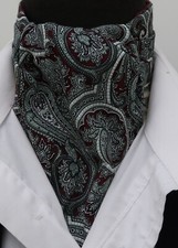 Stylish Green and Burgundy