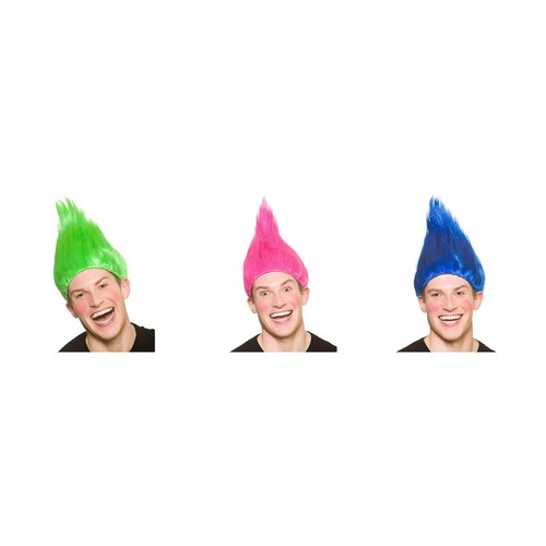 Wicked costumes troll - -, wig