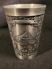 Vintage German Zinnbecher