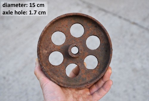Old vintage cast iron - old, 15