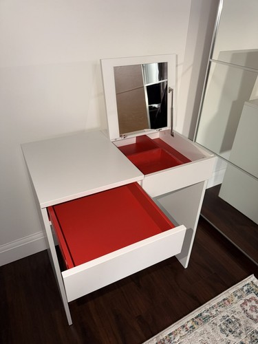 Ikea brimnes white makeup - white,