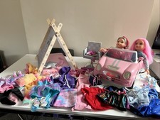 Designafriends Bundle Dolls, Clothes, Furniture