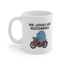 Mr. Loves His Motorbike Mug