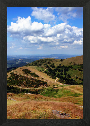 Malvern hills framed - hills,