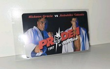 PRIDE FC 1 Phone Card Rickson