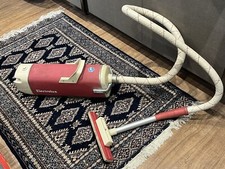 Vintage Electrolux Cylinder Vacuum Cleaner In Wooden Box