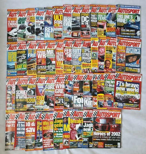 Autosport magazine 2002 - autosport,