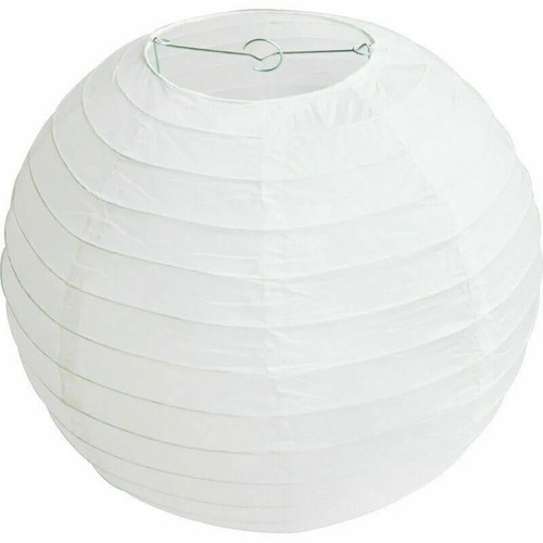 White round ball - white, paper