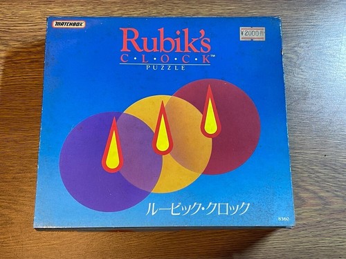 Rubik clock puzzle - clock,