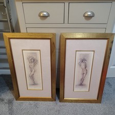 Pair of framed Joy Kirton