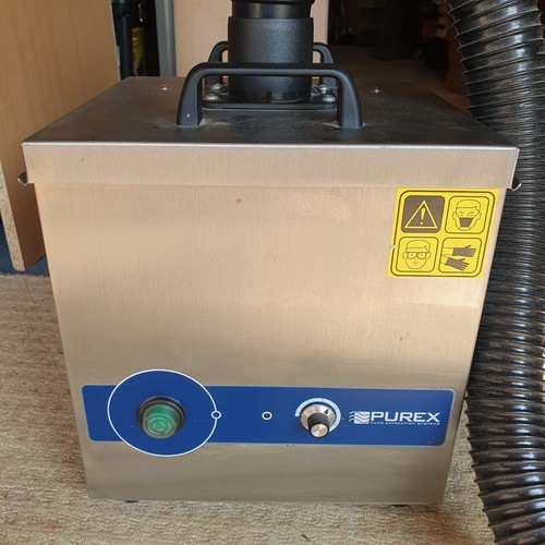 Soldering and chemical fume - and,