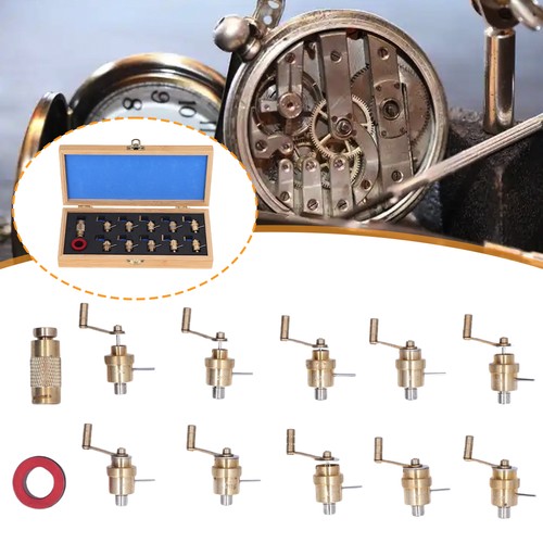 Mainspring winder set brass - mainspring,